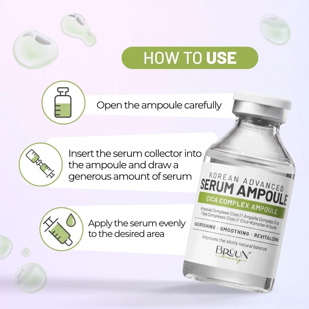 Advanced Microneedling Serum Cica Revival - Control CICA Revival Complex Ampoule Serum Bruun Beauty 