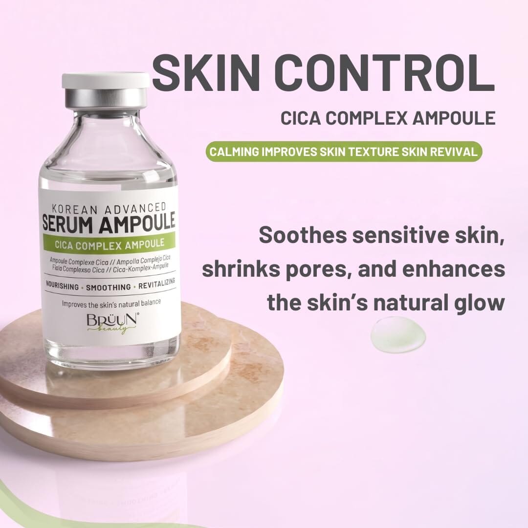 Advanced Microneedling Serum Cica Revival - Control CICA Revival Complex Ampoule Serum Bruun Beauty 