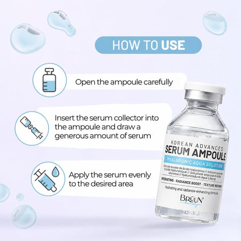 Advanced Serum HY - Control Hyaluronic Aqua Solution Microneedling SH= HY Control Serum Bruun Beauty 