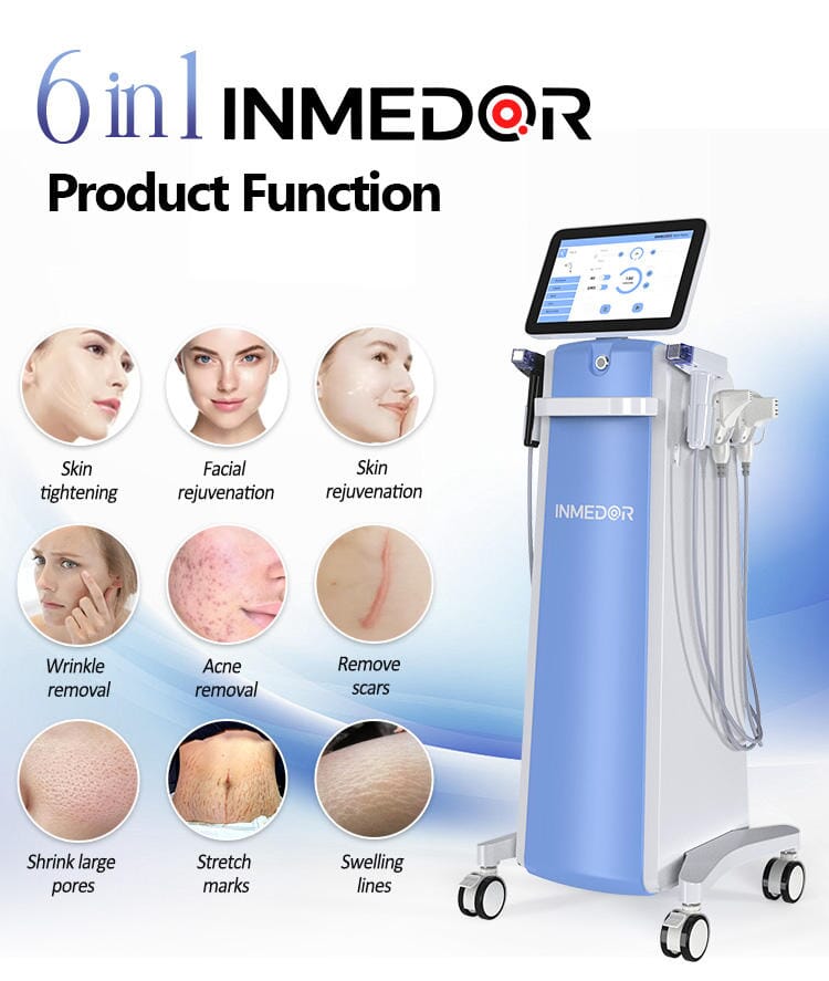 BRÜUN 6-in-1 RF Microneedling Machine for Skin Rejuvenation, Acne Scar Treatment & Collagen Boosting – Anti-Aging Device for Face & Under-Eye Care Bruun Beauty 