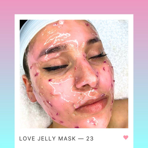 Jelly Mask Egyptian Rose Rubber Face Mask Peel-Off Jar Jar-EgypRose Bruun Beauty 