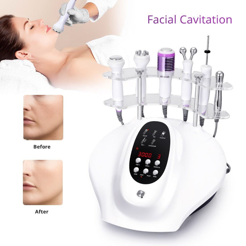 BRUUN 5 in 1 Ultrasonic R-F Skin Tightening Facial Beauty Machine Bruun Beauty 