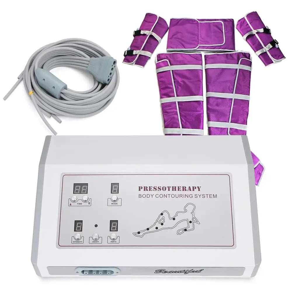 BRÜUN Pressotherapy Air Pressure Slimming Body Detox & Lymphatic Drainage Machine Bruun Beauty 
