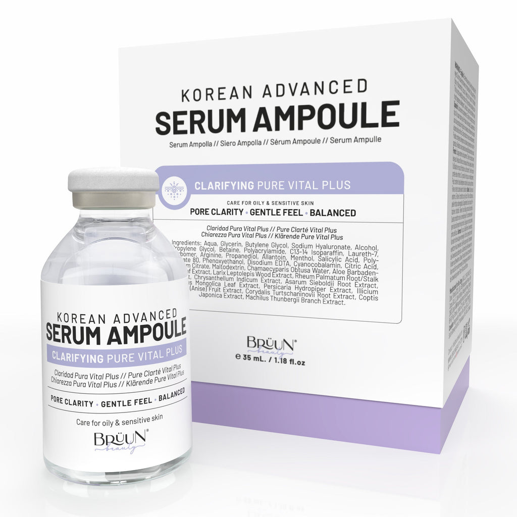 Acne Control (AC) Clear and Pure Vita Plus Ampoule Serum SH= AC Control Serum Bruun Beauty Serum 