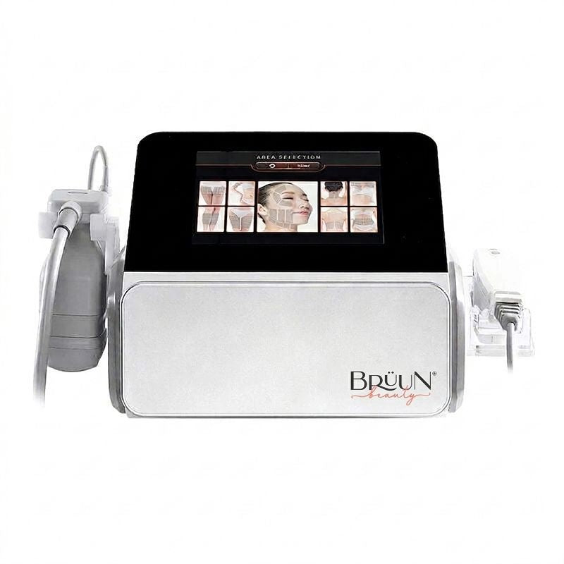 BRÜUN C6 3‑in‑1 HIFU + Vmax + Liposonic Profesional Facial & Body Machine - Deep Antiaging Anti Wrinkle Body Sliming C6 Bruun Beauty 