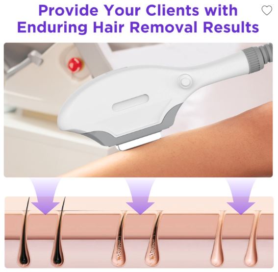 BRÜUN Two handles IPL Hair removal Skin rejuvenation machine high quality Bruun Beauty 