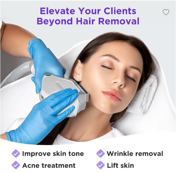 BRÜUN Two handles IPL Hair removal Skin rejuvenation machine high quality Bruun Beauty 