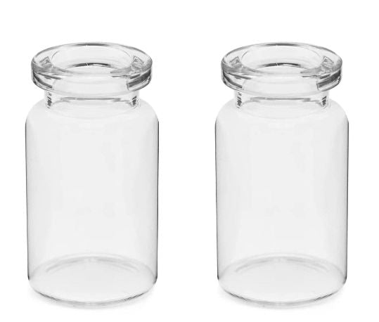 Hydra Oxygen Machine Replacement Vials Flask Kit Pack of 2 Bruun Beauty 