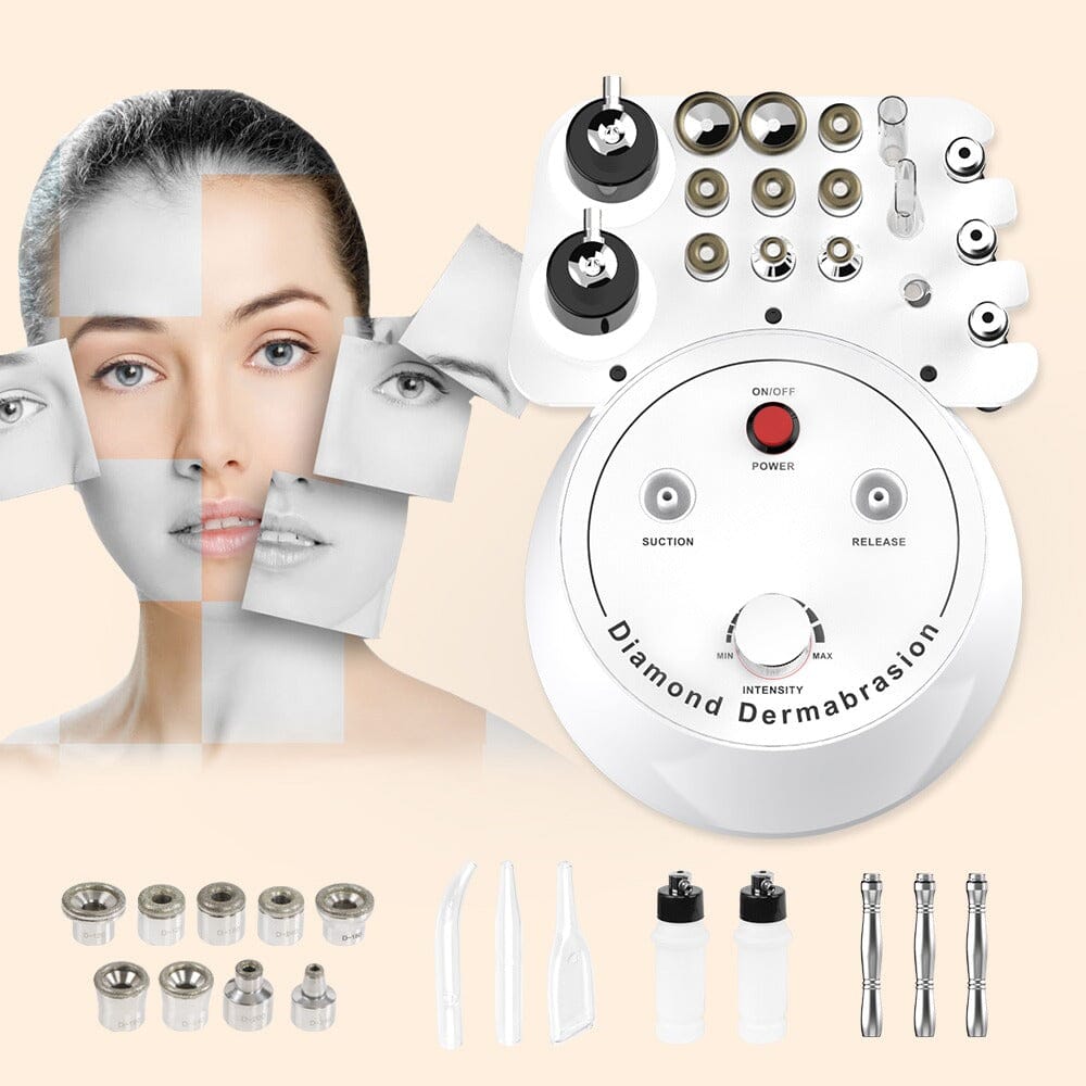 BRÜUN 3 in1 Diamond Microdermabrasion Dermabrasion Machine Tool Skin Peeling Face Care Bruun Beauty 