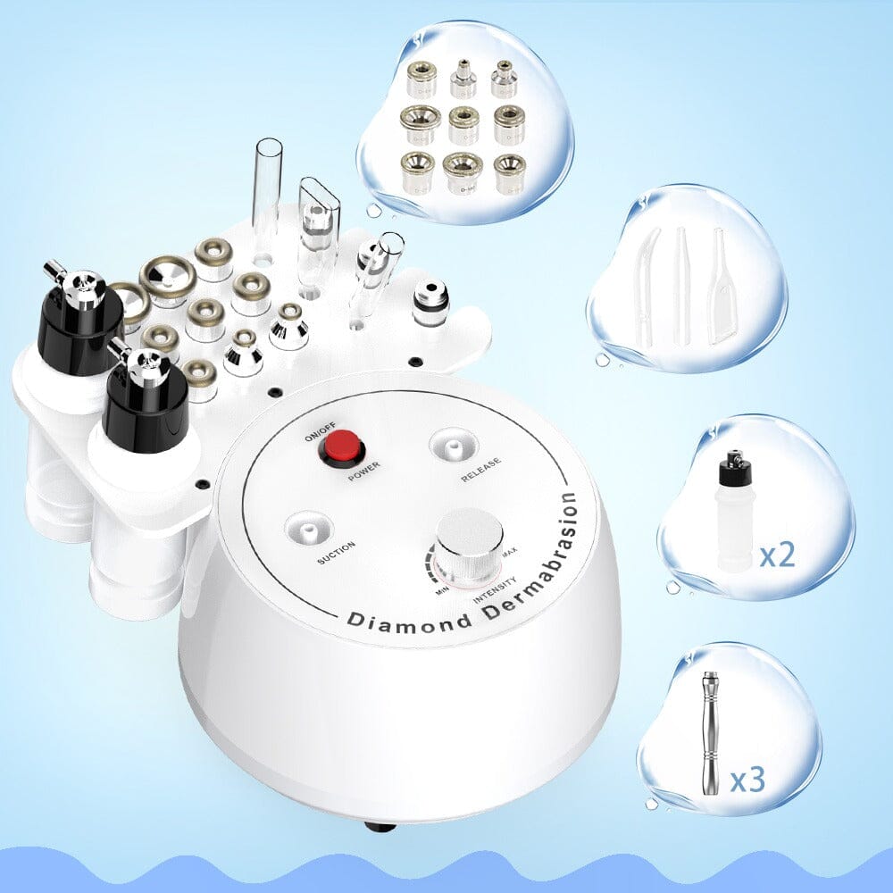 BRÜUN 3 in1 Diamond Microdermabrasion Dermabrasion Machine Tool Skin Peeling Face Care Bruun Beauty 