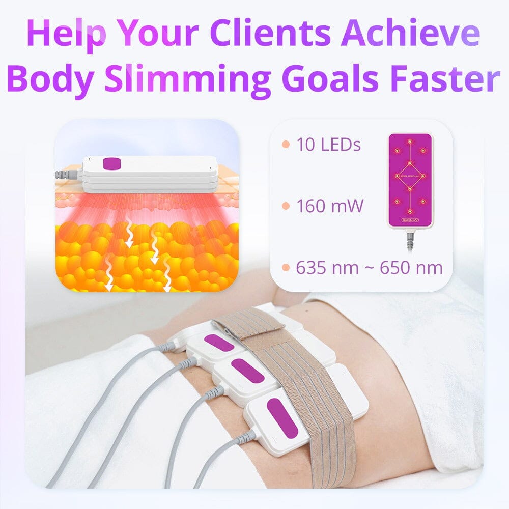 Led For Cellulite BRÜUN LED Laser Lipo Fat Burning Cellulite Removal Body Sculpting Mach ...