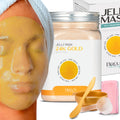 Jelly Mask 24K Gold Rubber Face Mask Peel-Off Jar Jar-24KGold Bruun Beauty 