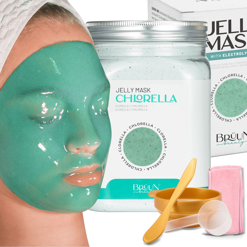 Peel-Off Chlorella Jelly Mask Jar Face Care Rubber Mask SH-Chlorella Jar Bruun Beauty 