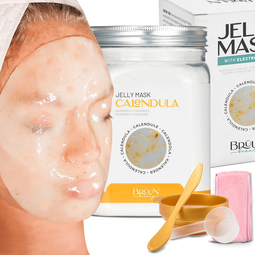 Calendula Jelly Mask Jar Face Care Rubber Mask SH-Calendula Jar Bruun Beauty 