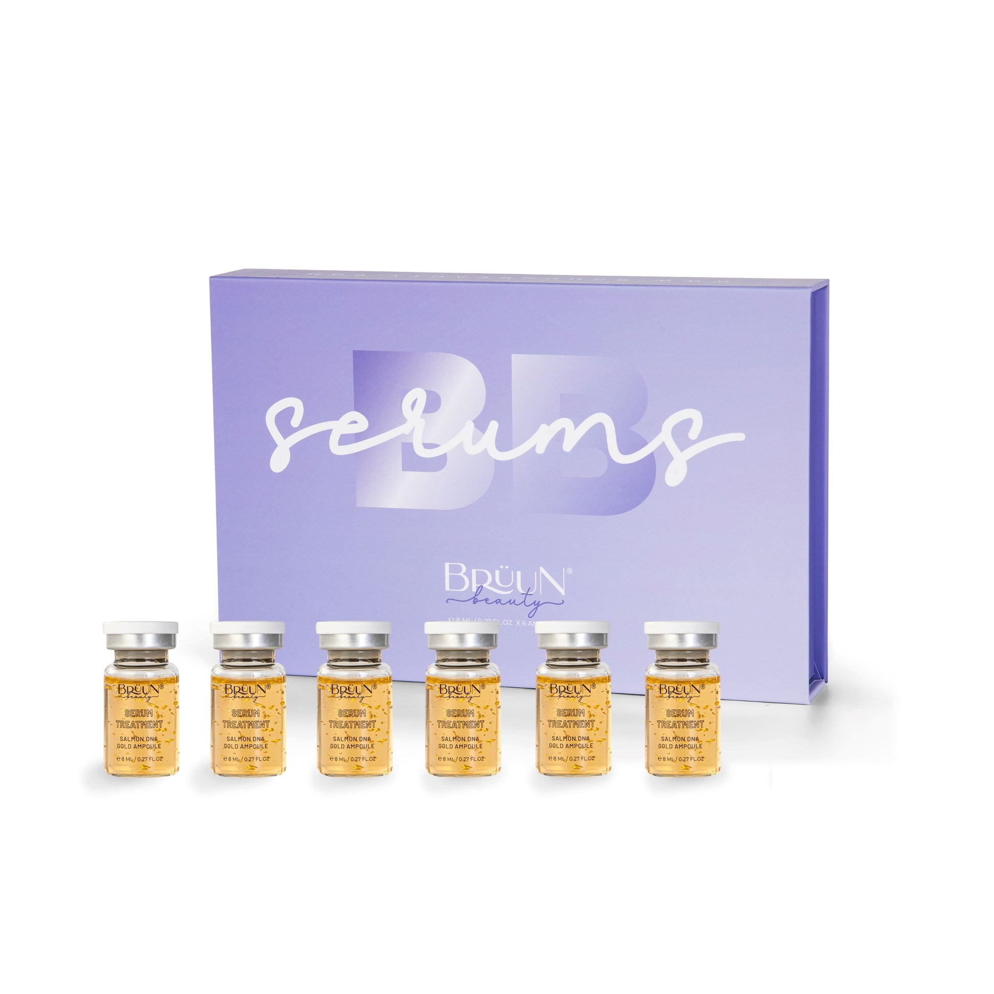 BB Glow Serum Ampoule – A (Pack of 6) SD Gold Ampoule for Healthy Skin Tissue Growth Bruun Beauty 