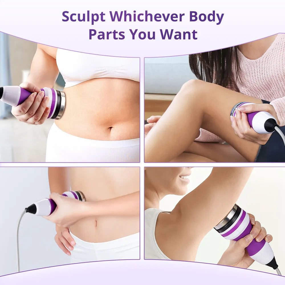 BRÜUN 9 in 1 40k Ultrasonic Cavitation Machine Body Sculpting RF Facial Skin Care Tightening Body Shaping for Startup Beauty Salons & Home Spa Bruun Beauty 