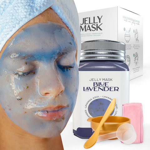 Blue Lavender Jelly Mask Jar Face Care Rubber Mask SH-Blue Lavender Jar Bruun Beauty 