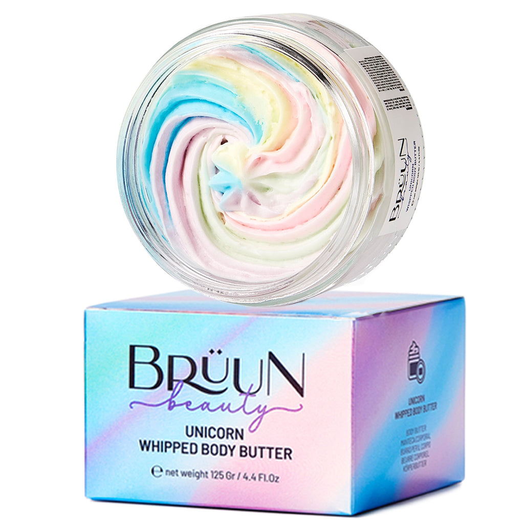 Unicorn Whipped Body Butter Cream Bruun Beauty 
