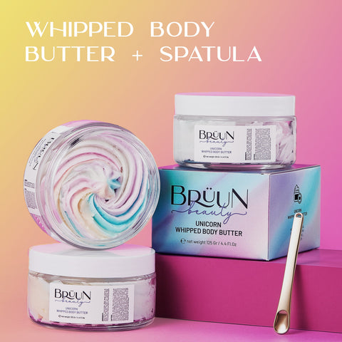 Unicorn Whipped Body Butter Cream Bruun Beauty 