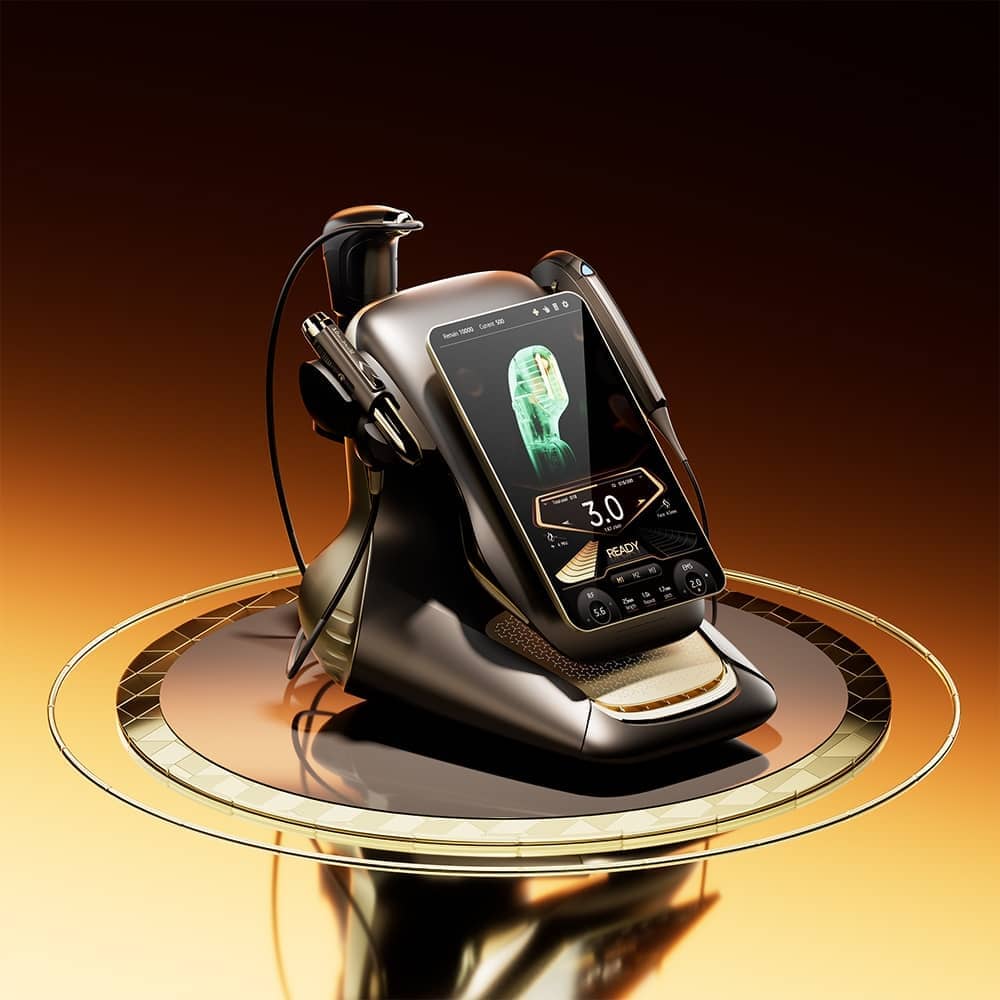 BRÜUN 360 max 25D HIFU machine with HIFU EMS RF 3 in 1 Bruun Beauty 