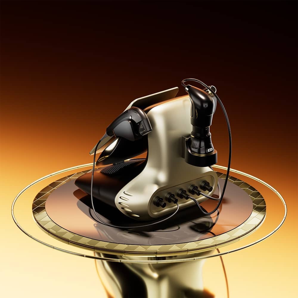 BRÜUN 360 max 25D HIFU machine with HIFU EMS RF 3 in 1 Bruun Beauty 