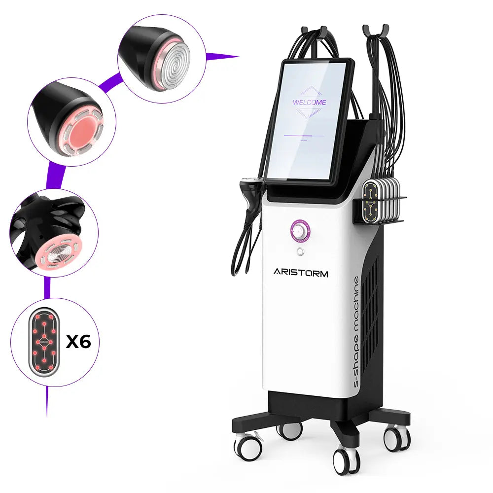 BRÜUN 40K Ultrasonic 6 in 1 Body Sculpting Cavitation Machine with Lip ...