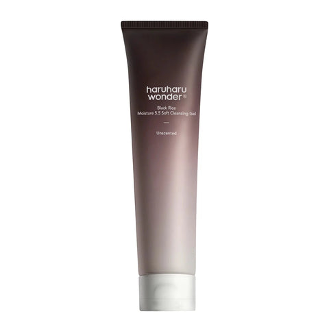 Haru Haru Wonder Black Rice Moisture 5.5 Soft Cleansing Gel 100ml Fermented Black Rice Face Wash Foam Cleanser Gel Haru Haru Wonder 