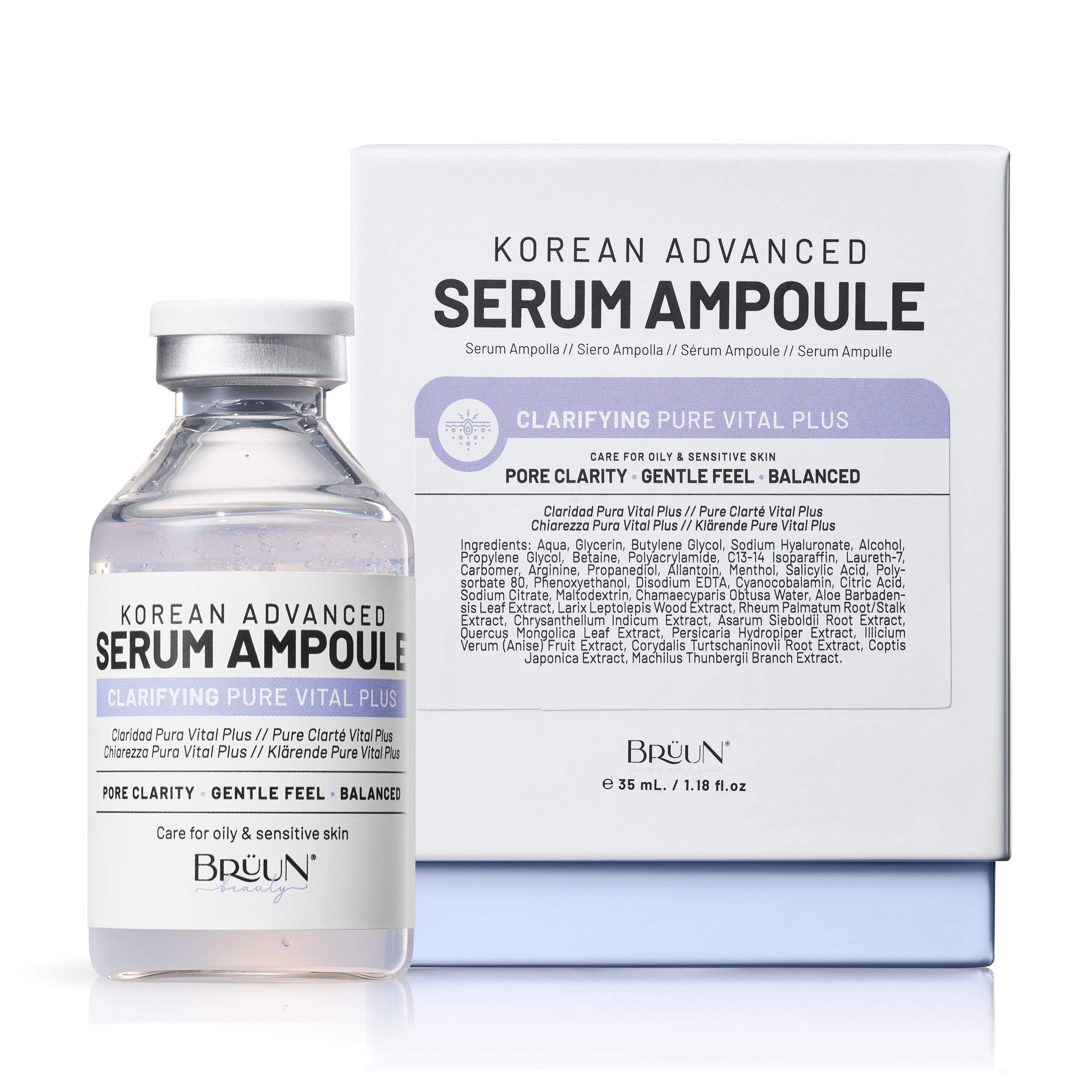 Acne Control (AC) Clear and Pure Vita Plus Ampoule Serum SH= AC Control Serum Bruun Beauty 