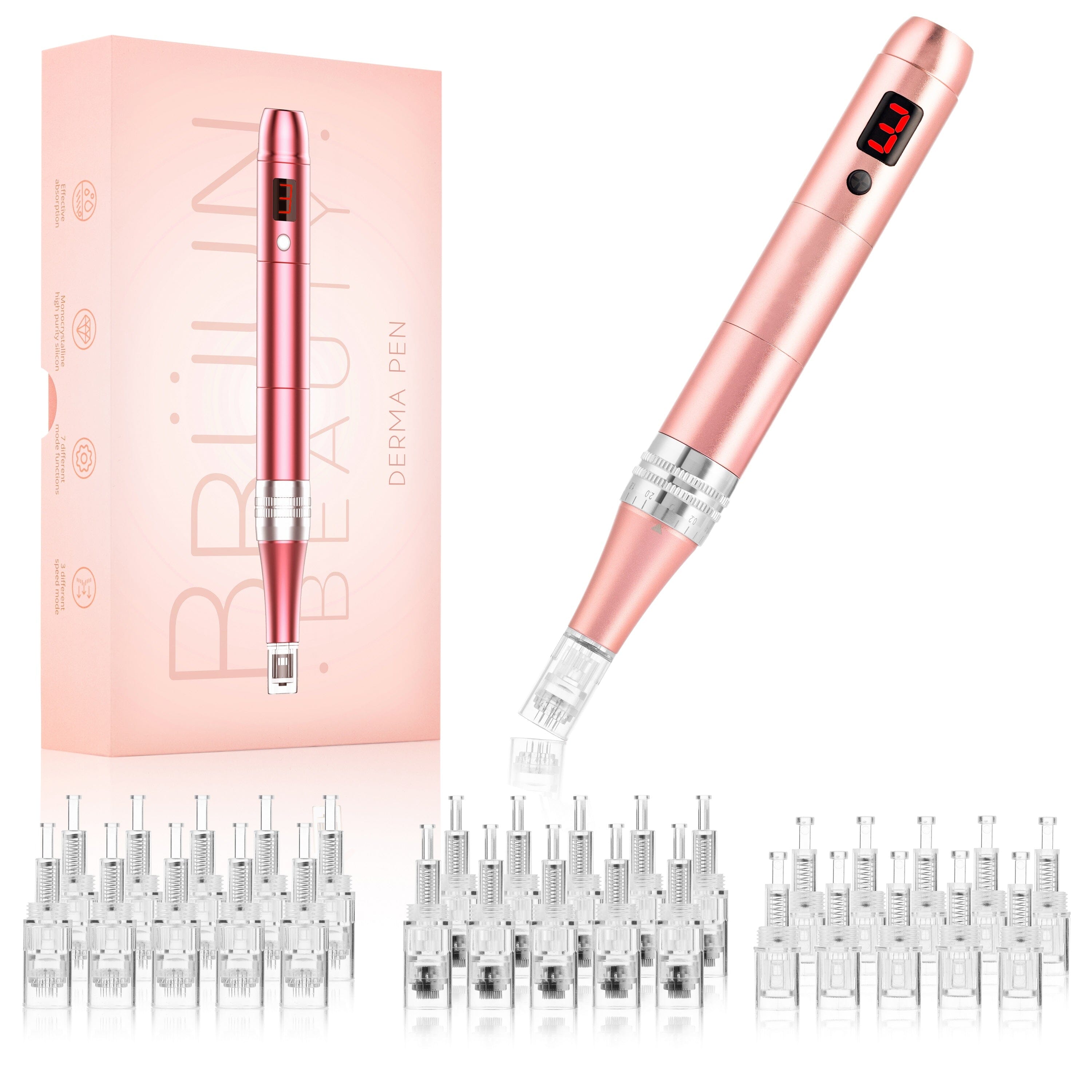 Derma Pen Professional Microneedling Wireless Derma Professional Micro needling Pen Bruun Beauty 