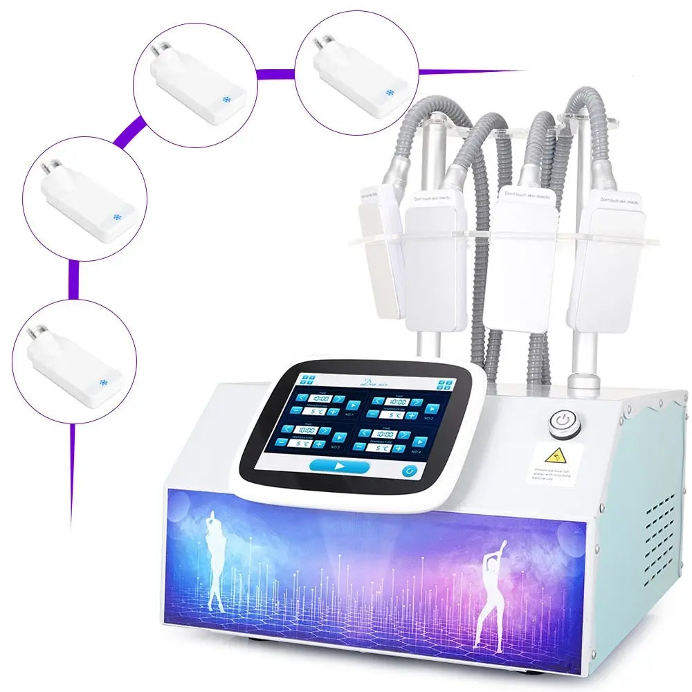 BRÜUN Fat Freeze 4 Pads Body Sculpting Belly Slimming Fat Loss Machine Bruun Beauty 