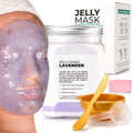 Jelly Mask Lavender Rubber Face Mask Peel-Off Jar JAR-Lavender Bruun Beauty 