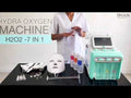 BRÜUN Oxygen Machine 7 in 1 Hydra Dermabrasion Face Care Hydrogen-Oxygen Device Small Bubbles Aqua Peeling for Skin Moisturizing for Spa and Beauty Salon