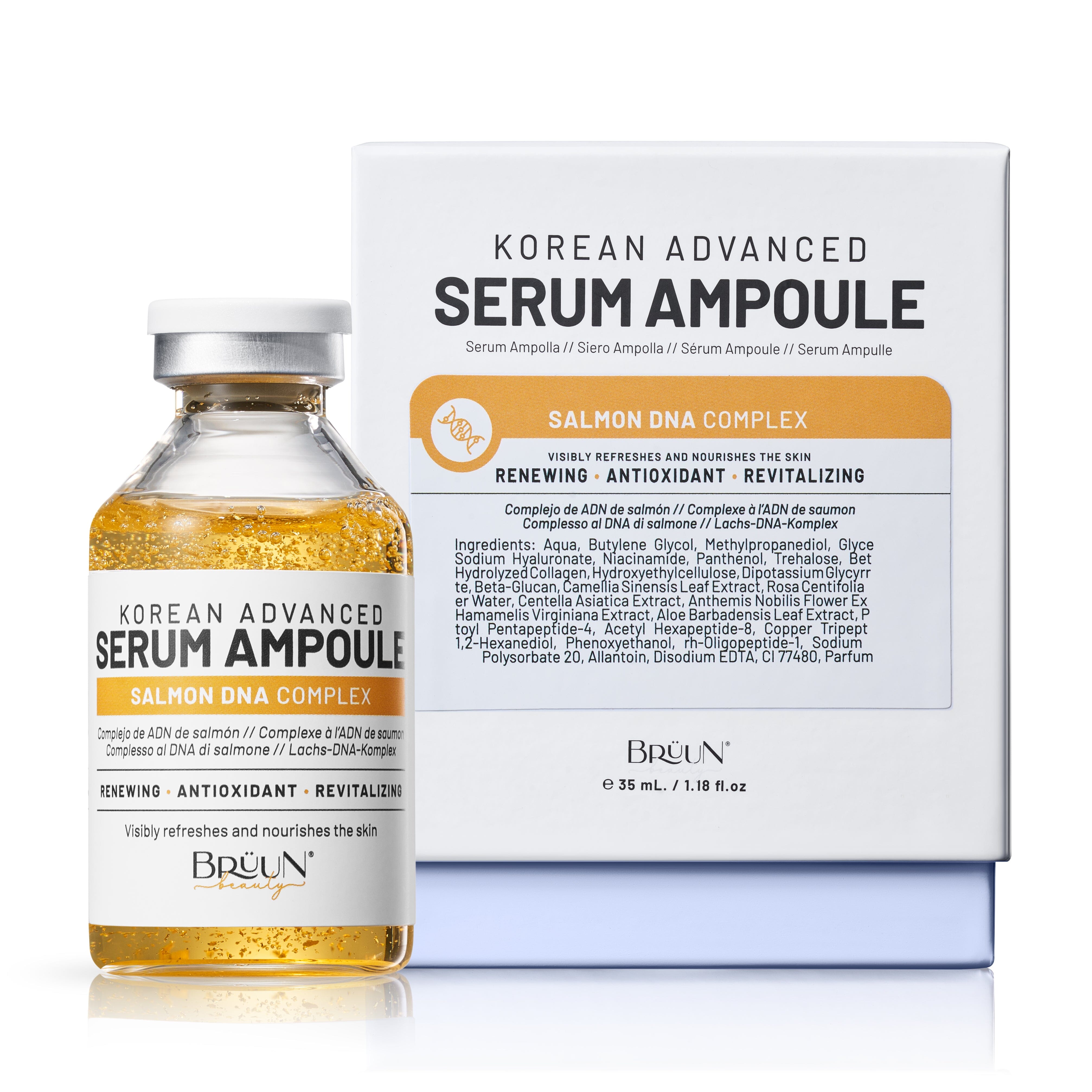Advanced Microneedling Serum SD - Control Salmon DNA Ampoule Serum SH= SD Control Serum Bruun Beauty 