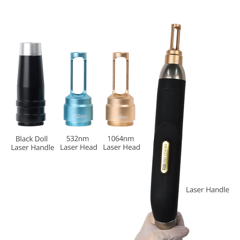 BRÜUN 3-in-1 Picosecond Laser Machine with Laser Head for Tattoo Removal & Carbon Facial Peel