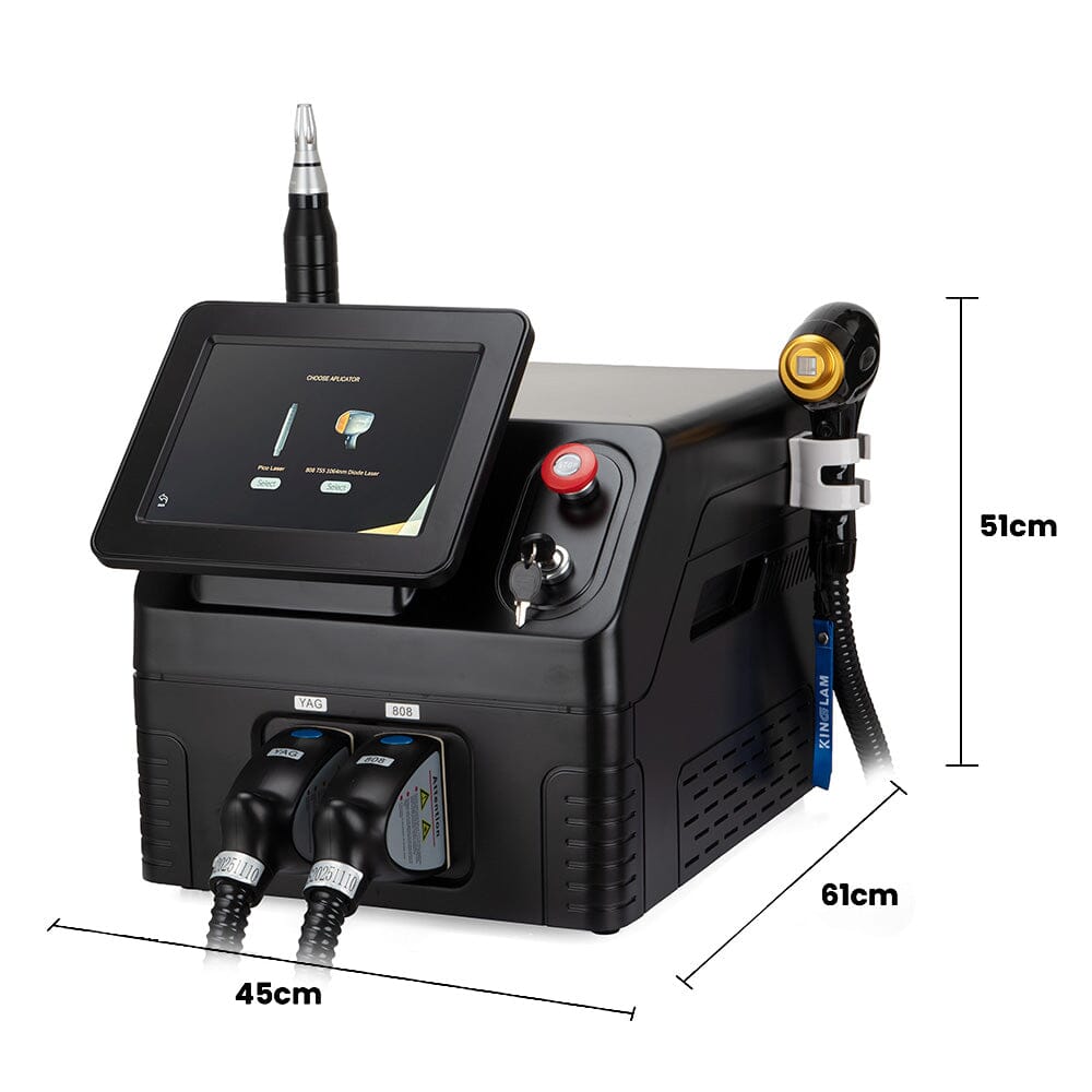 BRÜUN 2-In-1 Picosecond 808 Diode Hair & Tattoo Removal Machine Bruun Beauty 