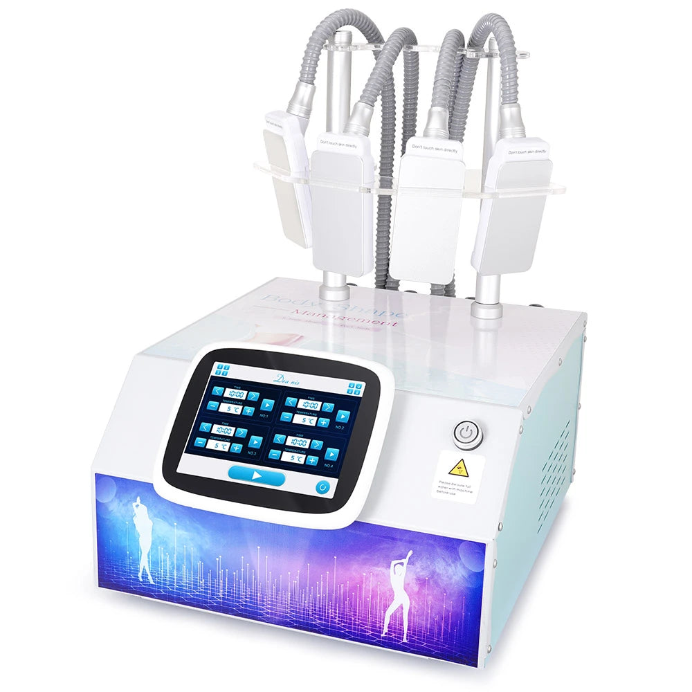 BRÜUN Fat Freeze 4 Pads Body Sculpting Belly Slimming Fat Loss Machine Bruun Beauty 