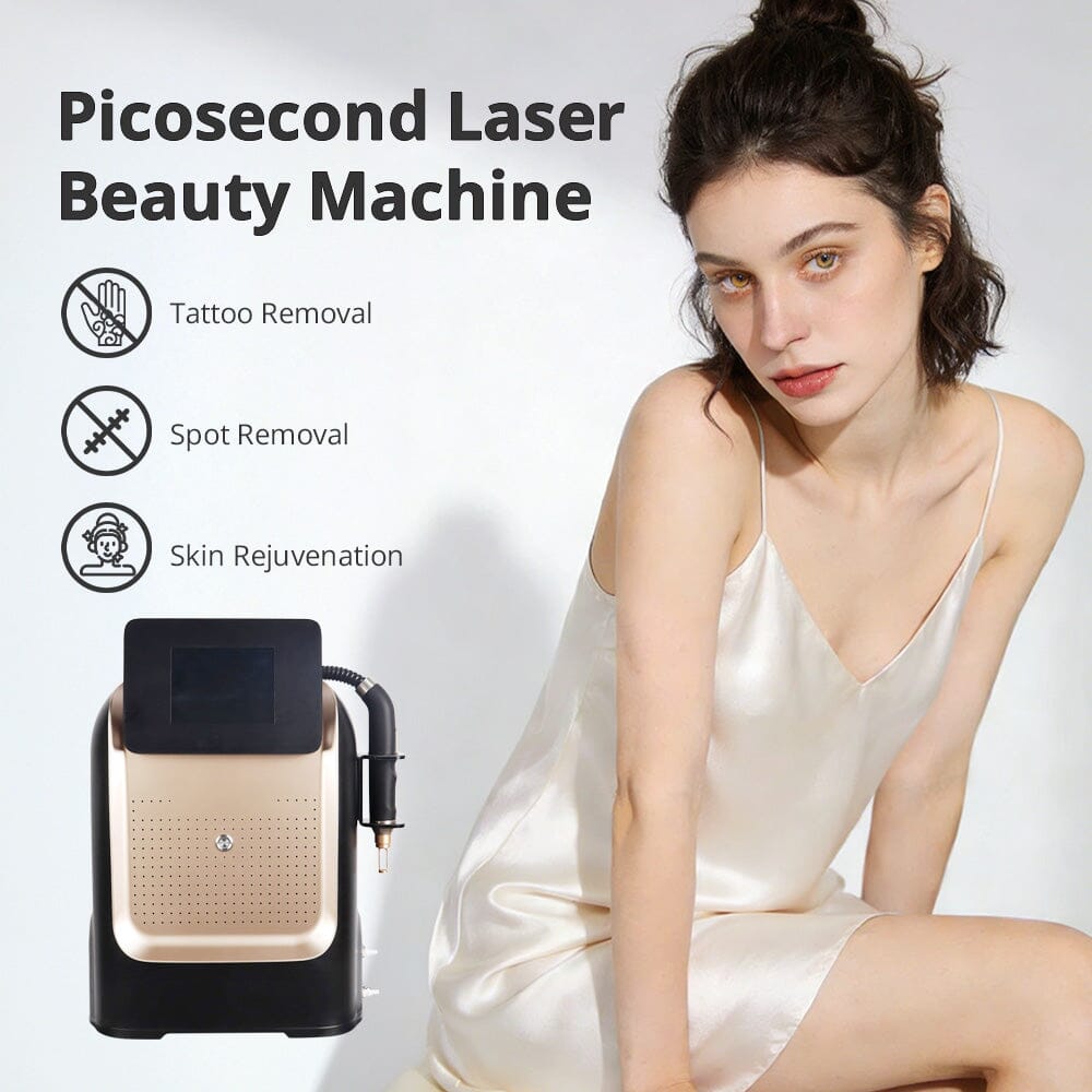 BRÜUN 3-in-1 Picosecond Laser Machine with Laser Head for Tattoo Removal & Carbon Facial Peel