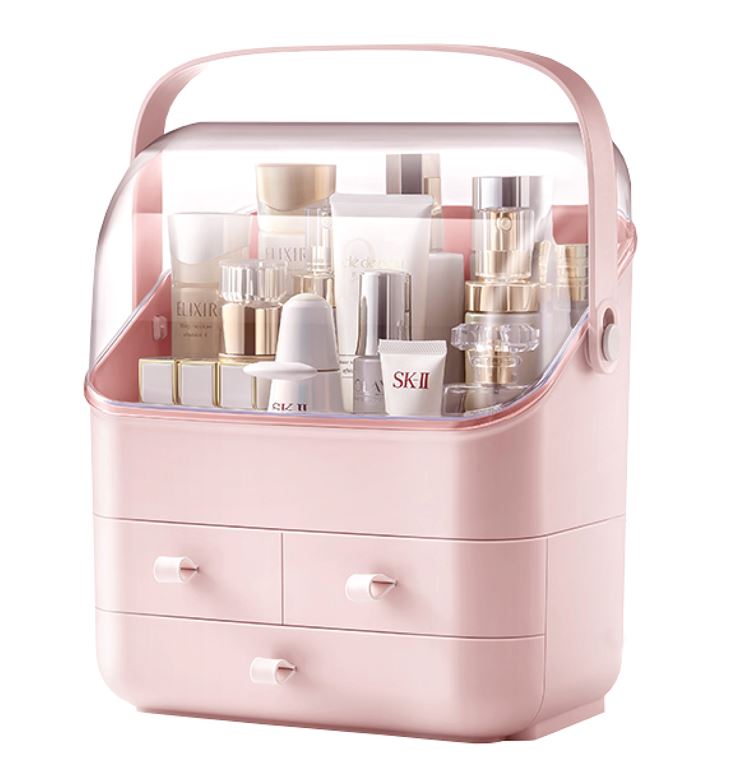 Skin Care Cosmetic Storage Bin Makeup Box