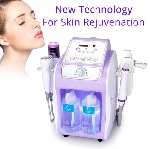 BRÜUN Peneelily Hydro Facial Clean Blackhead Removal Skin Scrubber Acne Removal Machine Bruun Beauty 