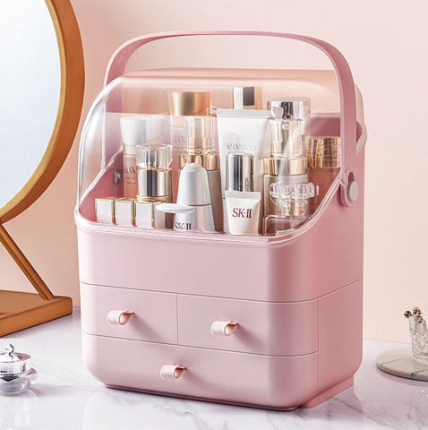 Organizer Drawers Countertop Storage Bins For Makeup Plastic