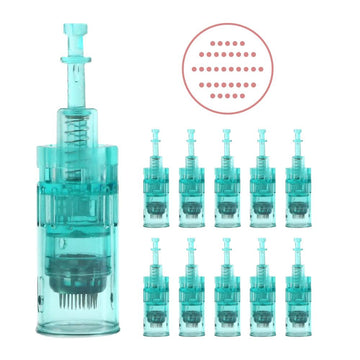 Dr. Pen Ultima A6s Professional Microneedling 36 Pin Replacement Cartridges - Pack of 10 Micro Needling Cartridges Compatible with Dr. Pen A6s and M8