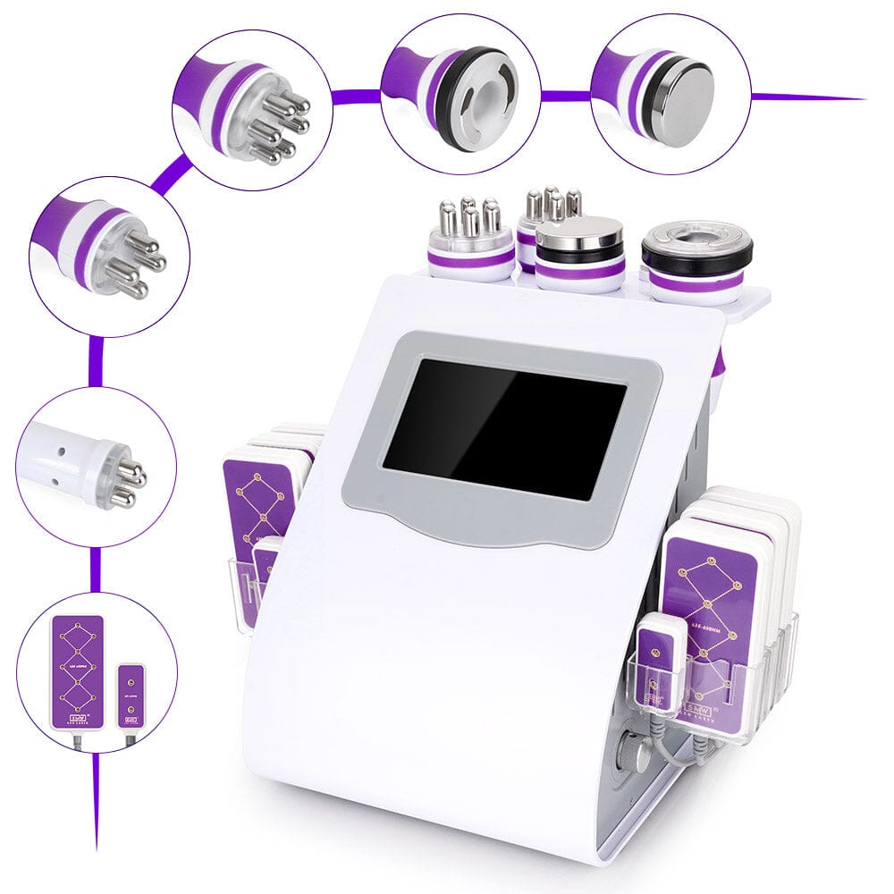 BRÜUN 6 in 1 Cavitation Machine Body Sculpting Laser Lipo Ultrasound f